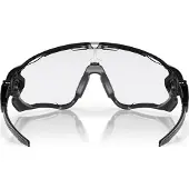 Oakley - Solbriller - Jawbreaker Polished Black Clear/Black Photo Irid til Unisex - Sort