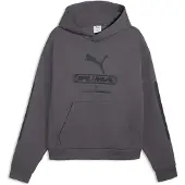 Puma Sport Boxy Graphic Fleece Hoodie, størrelse Medium