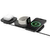 Belkin BOOST CHARGE PRO QI2 3IN1 | MAGN REISELADEGERT 15W SCHWARZ