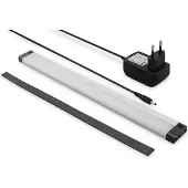 Digitus DN-19 LIGHT-3 - Lysbarre - LED - 2-modus - klasse F - hvid, aluminiums grå - for P/N: DN-19 07U-6/6, DN-19 09U-6/6, DN-19 12U-6/6, DN-19 16U-6/6, DN-19 20-U, DN-19 20U-6/6