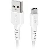 SBS TECABLEMICROC15W USB-A - USB-C kabel 1,5 m - hvid