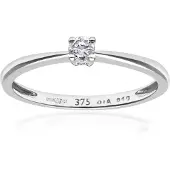 Diamant L'Eternel Ring sølv