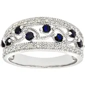 Diamant L'Eternel Ring sølv