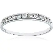 Diamant L'Eternel Ring sølv