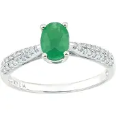 Diamant L'Eternel Ring sølv