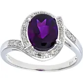 Diamant L'Eternel Ring sølv