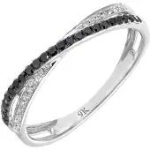 Diamant L'Eternel Ring sølv