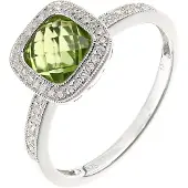 Diamant L'Eternel Ring sølv