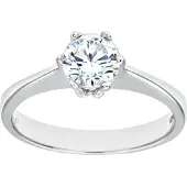 Diamant L'Eternel Ring sølv