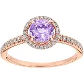 Diamant L'Eternel Ring rosa guld