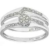 Diamant L'Eternel Ring sølv