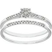 Diamant L'Eternel Ring sølv