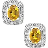 Diamant L'Eternel Øreringe sølv