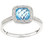 Diamant L'Eternel Ring sølv