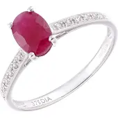 Diamant L'Eternel Ring sølv