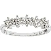 Diamant L'Eternel Ring sølv