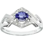 Diamant L'Eternel Ring sølv