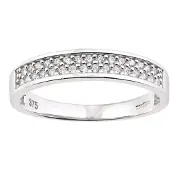 Diamant L'Eternel Ring sølv
