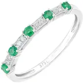 Diamant L'Eternel Ring sølv