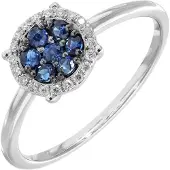 Diamant L'Eternel Ring sølv