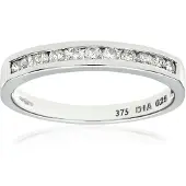 Diamant L'Eternel Ring 'Eternity' sølv