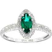 Diamant L'Eternel Ring sølv