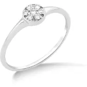 Diamant L'Eternel Ring sølv