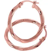 Diamant L'Eternel Øreringe rosa guld