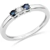 Diamant L'Eternel Ring sølv