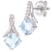 Diamant L'Eternel Øreringe sølv