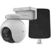 Ezviz EB8 4G + Solar panel E, IP-sikkerhedskamera, Udendørs, Trådløs, CE, REACH, RoHS, UKCA, WEEE, Loft/væg, Hvid