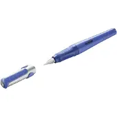 Pelikan 824439, Blå, Påfyldningssystem til patron, Blå, Rustfrit stål, Mellem, Højrehåndet
