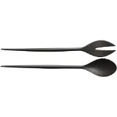 Normann Copenhagen Krenit salatbestik sort