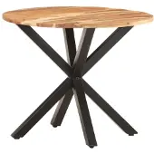 vidaXL sidebord 68x68x56 cm massivt akacietræ