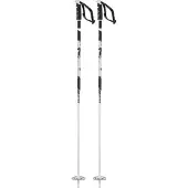 Salomon - Skistave - Steep White/Black til UnisexAluminium - Størrelse 105 cm - Hvid