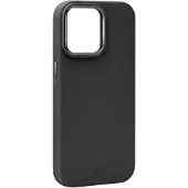 Puro Icon Mag Pro MagSafe silikoneetui til iPhone 15 Pro Max - Sort