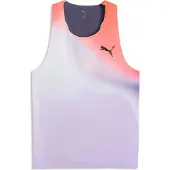 Puma Lightspeed ULTRAWEAVE Graphic Running Singlet Men, Clothing, Inky Depths, XL