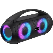 Denver BTG-618 Boombox med LED / Bluetooth-højttaler / festhøjttaler