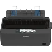 Epson LX 350 - Printer - S/H - dot-matrix - 9 pin - op til 357 tegn/sek. - parallel, USB, seriel
