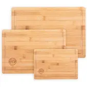 MasterChef Essential Bamboo Chopping Board 3-pack - Kendt fra Danmark