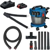 Bosch Gas 18v-10 L +1xpc18v 4.0ah+gal Industriel Støvsuger