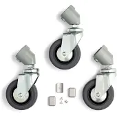 Manfrotto hjul til stativ, Ø80 mm, til 22 mm