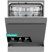 Hisense Hs663a90xuk Tredje Niveau Opvaskemaskine 16 Antal Kuverter