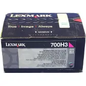 Lexmark 700H3 Tonerkassette Magenta 70C0H30 Modsvarer: N/A