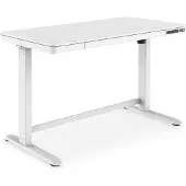 Digitus - Skrivebord - rektangulær - hvid