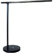 Unilux Bordlampe Diva LED sort USB+QI oplader