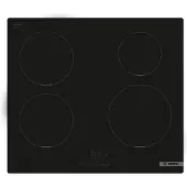 Bosch Serie | 4 PUE611BB5E - Induktions kogeplade - 4 plader - Niche - bredde: 56 cm - dybde: 49 cm - rammeløs - sort