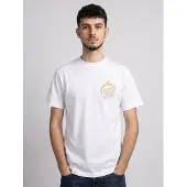 Santa Cruz Bluser & t-shirts 'Burnt Opus OVRSZD -- Men's White T-Shirt' hvid