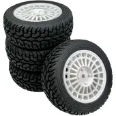Absima 1/10 Rally Street Design Hjul 4 Enheder