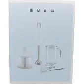 Smeg 50's Style stavblender sæt 4 dele Pastell blue